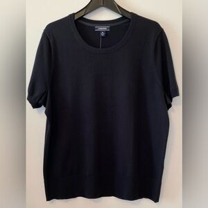 Lands' End Charcoal Knit Top - New - Women’s Size 1x